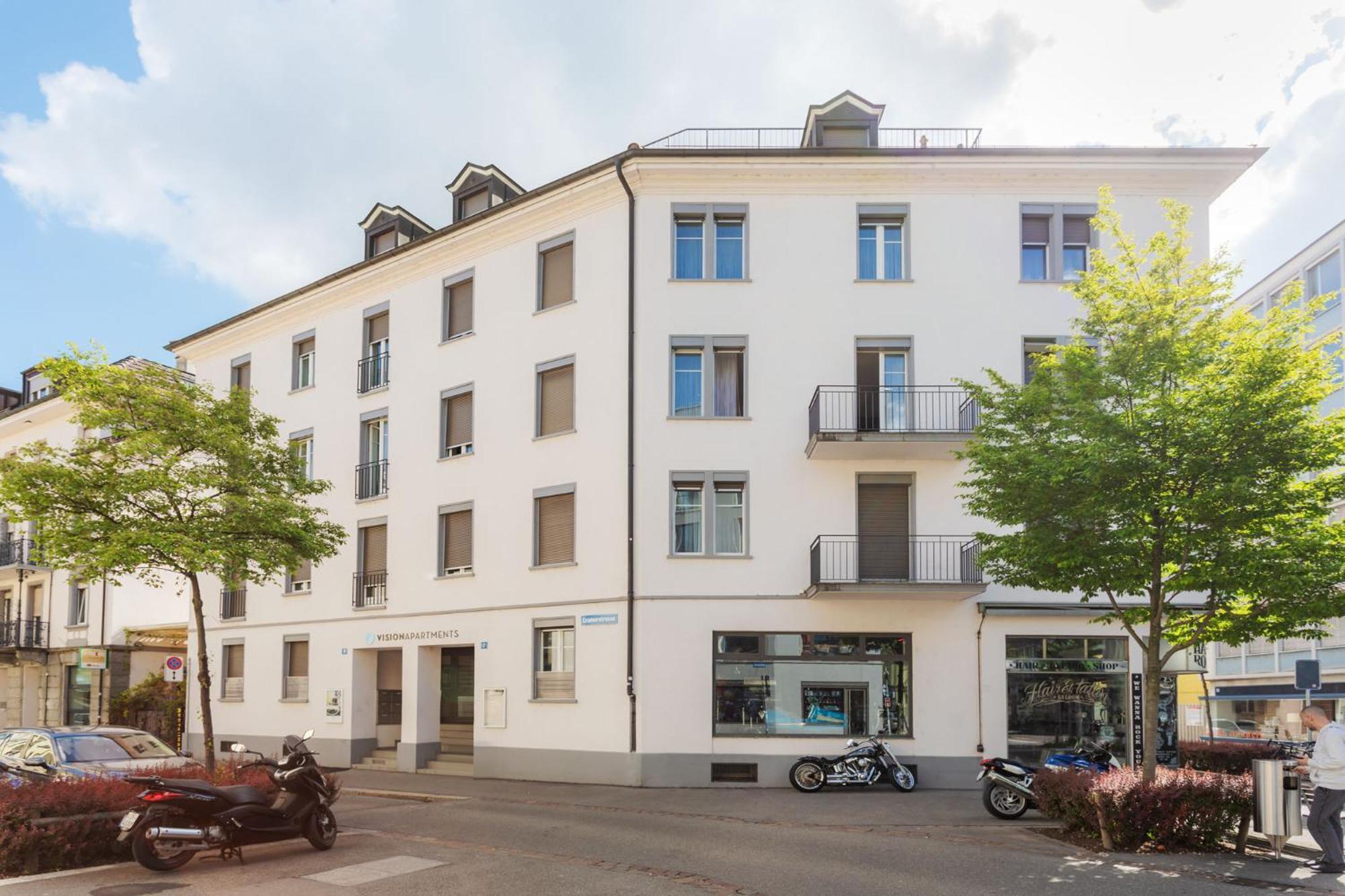 Visionapartments Cramerstrasse 8-12 - Contactless Check-In Zürich Eksteriør bilde